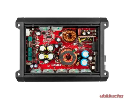 DS18 2500 Watts 1-Ohm Stable Black Class D 1-Channel Monoblock Amplifier - SXE-2500.1D/BK
