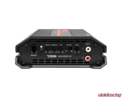 DS18 2500 Watts 1-Ohm Stable Black Class D 1-Channel Monoblock Amplifier - SXE-2500.1D/BK