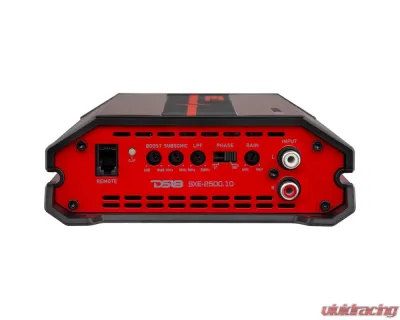 DS18 2500 Watts 1-Ohm Stable Red Class D 1-Channel Monoblock Amplifier - SXE-2500.1D/RD