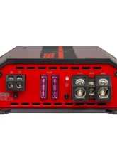 DS18 2500 Watts 1-Ohm Stable Red Class D 1-Channel Monoblock Amplifier                                     - SXE-2500.1D/RD - Image 4