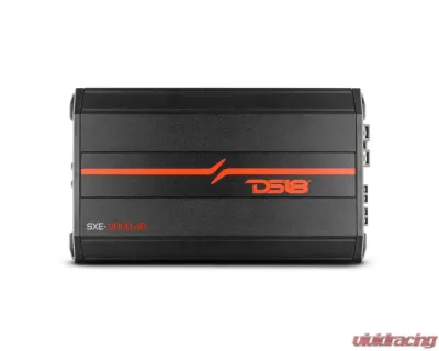 DS18 3000 Watts Black Full-Range Class D 4-Channel Amplifier - SXE-3000.4D/BK