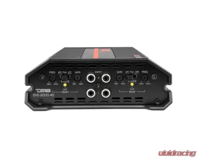 DS18 3000 Watts Black Full-Range Class D 4-Channel Amplifier - SXE-3000.4D/BK