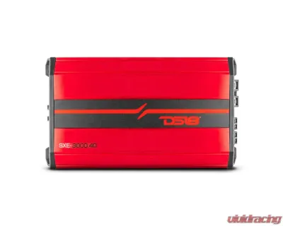 DS18 3000 Watts Red Full-Range Class D 4-Channel Amplifier - SXE-3000.4D/RD