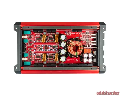 DS18 3000 Watts Red Full-Range Class D 4-Channel Amplifier - SXE-3000.4D/RD