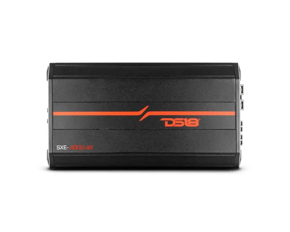 DS18 4000 Watts Black Full-Range Class D 4-Channel Amplifier - SXE-4000.4D/BK