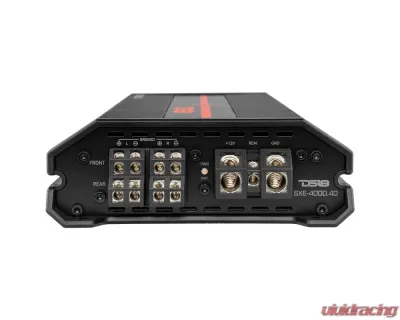 DS18 4000 Watts Black Full-Range Class D 4-Channel Amplifier - SXE-4000.4D/BK