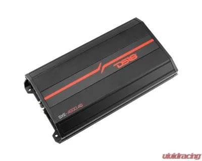 DS18 4000 Watts Black Full-Range Class D 4-Channel Amplifier - SXE-4000.4D/BK