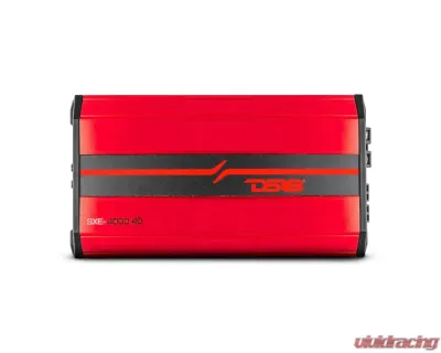 DS18 4000 Watts Red Full-Range Class D 4-Channel Amplifier - SXE-4000.4D/RD