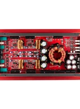 DS18 4000 Watts Red Full-Range Class D 4-Channel Amplifier                                     - SXE-4000.4D/RD - Image 2