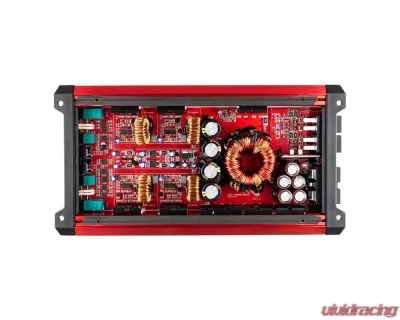 DS18 4000 Watts Red Full-Range Class D 4-Channel Amplifier - SXE-4000.4D/RD
