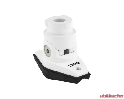 DS18 White Single Tube Mounting Bracket Clamp Adaptor - TMBRX/WH