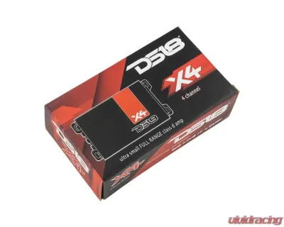 DS18 1400 Watts Ultra Compact Class D 4 Channel Amplifier - X4