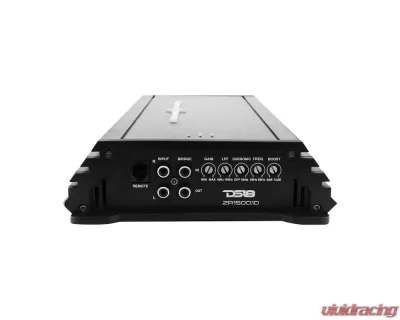 DS18 1500 Watts Rms ZR Class D 1-Channel Amplifier - ZR1500.1D