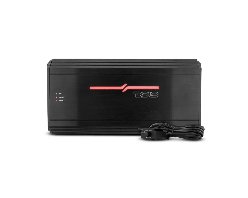 DS18 1500 Watts Rms ZR Class D 1-Channel Amplifier - ZR1500.1D