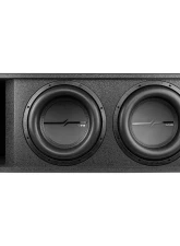 DS18 Dual 12" Loaded Subwoofer Ported Rugged Armored Enclosure With ZXI12.4D 2000 Watts Rms                                     - ZXI-212LD.RG - Image 2