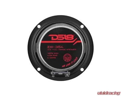 DS18 120 Watts 4-Ohm 3.5" Full-Range Speakers with Kevlar Cone - ZXI-354