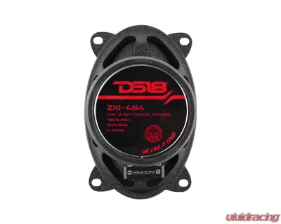 DS18 180 Watts 4-Ohm 4x6" 2-Way Coaxial Speakers with Kevlar Cone - ZXI-464