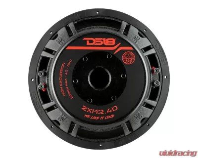 DS18 ZXI High Excursion 12" 2000W Watts DVC 4-Ohm 4 Magnets Subwoofer - ZXI12.4D