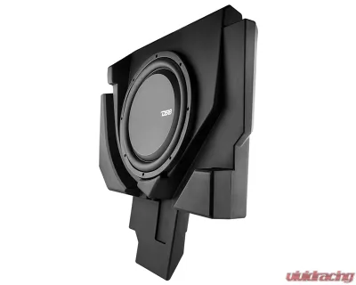 DS18 Driver Side 12" Under Seat Subwoofer Enclosure w/ PSW12.4D Shallow Water Resistant Subwoofer Can-Am Maverick X3 - CA-X3BASS/D