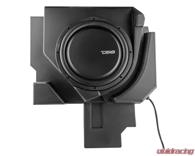DS18 Passenger Side 12" Under Seat Subwoofer Enclosure w/ PSW12.4D Shallow Water Resistant Subwoofer Can-Am Maverick X3 - CA-X3BASS/P