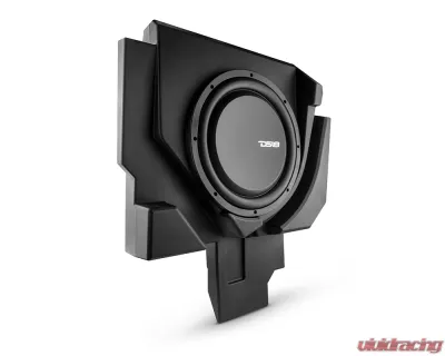 DS18 Passenger Side 12" Under Seat Subwoofer Enclosure w/ PSW12.4D Shallow Water Resistant Subwoofer Can-Am Maverick X3 - CA-X3BASS/P