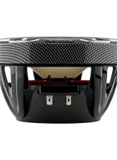 DS18 Black Carbon Fiber 125 Watts RMS 4-Ohm NXL 6.5" 2-Way Coaxial Marine Speaker w/ LED RGB Lights                                     - CF-65M - Image 7
