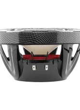 DS18 Black Carbon Fiber 125 Watts RMS 4-Ohm NXL 8" 2-Way Coaxial Marine Speaker w/ LED RGB Lights                                     - CF-8M - Image 7