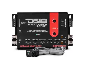 DS18 Digital Bass Processor w/ Hi to Low Signal Converter & Speaker Emulator