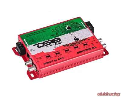 DS18 Mexico Design Digital Bass Processor w/ Hi to Low Signal Converter & Speaker Emulator - DBPX200.MX
