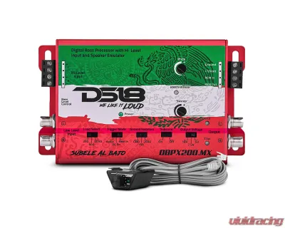 DS18 Mexico Design Digital Bass Processor w/ Hi to Low Signal Converter & Speaker Emulator - DBPX200.MX