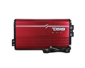 DS18 Red 3500 Watts RMS 1-Ohm FRP Compact Full-Range Class D 1-Channel Amplifier