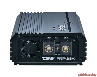 DS18 Titanium 3500 Watts RMS 1-Ohm FRP Compact Full-Range Class D 1-Channel Amplifier - FRP-3.5K/TI