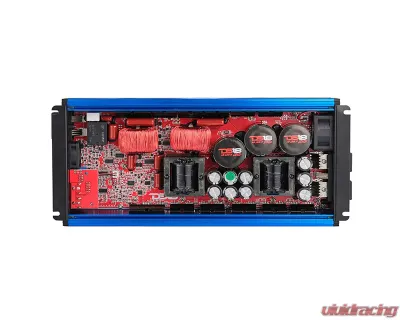 DS18 Blue 5000 Watts RMS 1-Ohm FRP Compact Full-Range Class D 1-Channel Amplifier - FRP-5K/BL