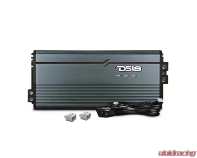 DS18 Titanium 5000 Watts RMS 1-Ohm FRP Compact Full-Range Class D 1-Channel Amplifier - FRP-5K/TI