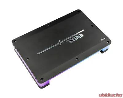 DS18 4 X 900 Watts RMS 1 Ohm Custom Installation Flush Mount / Surface Mount 4 Channel Monoblock Class D Amplifier w/ Acrylic Cover - FX4