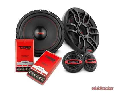 DS18 150 Watts 4-Ohm Gen-X 6.5" 2-Way Component Set Speaker System - G6.5XC