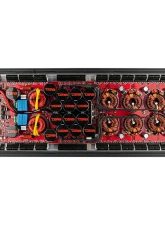 DS18 Red 10000 Watts RMS 1-Ohm Hooligan KO 1-Channel Amplifier w/ Voltmeter                                     - H-KO10/RD - Image 2