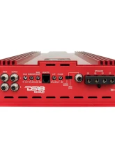 DS18 Red 10000 Watts RMS 1-Ohm Hooligan KO 1-Channel Amplifier w/ Voltmeter                                     - H-KO10/RD - Image 3