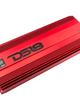 DS18 Red 10000 Watts RMS 1-Ohm Hooligan KO 1-Channel Amplifier w/ Voltmeter                                     - H-KO10/RD - Image 5