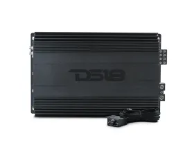 DS18 Black 4 x 300 Watts RMS 4-Ohm Hooligan KO Full Range Class D 4-Channel Amplifier
