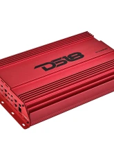 DS18 Red 4 x 300 Watts RMS 4-Ohm Hooligan KO Full Range Class D 4-Channel Amplifier                                     - H-KO340/RD - Image 5
