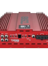 DS18 Red 5000 Watts RMS 1-Ohm Hooligan KO 1-Channel Amplifier w/ Voltmeter                                     - H-KO5/RD - Image 3