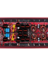 DS18 Red 8000 Watts RMS 1-Ohm Hooligan KO 1-Channel Amplifier w/ Voltmeter                                     - H-KO8/RD - Image 2