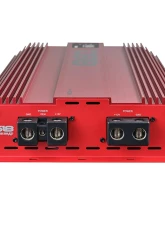 DS18 Red 8000 Watts RMS 1-Ohm Hooligan KO 1-Channel Amplifier w/ Voltmeter                                     - H-KO8/RD - Image 4