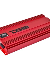 DS18 Red 8000 Watts RMS 1-Ohm Hooligan KO 1-Channel Amplifier w/ Voltmeter                                     - H-KO8/RD - Image 5
