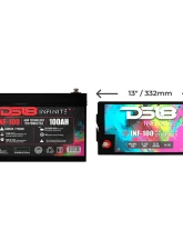 DS18 INFINITE 100 AH AGM Power Cell Battery                                     - INF-100AH - Image 2