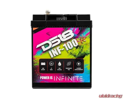 DS18 INFINITE 100 AH AGM Power Cell Battery - INF-100AH