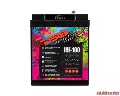 DS18 INFINITE 100 AH AGM Power Cell Battery - INF-100AH