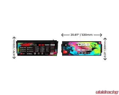 DS18 INFINITE 180 AH AGM Power Cell Battery - INF-180AH