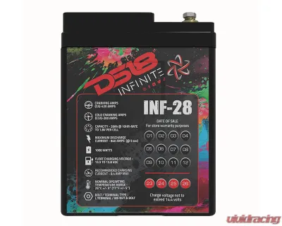 DS18 INFINITE 28 AH AGM Power Cell Battery - INF-28AH